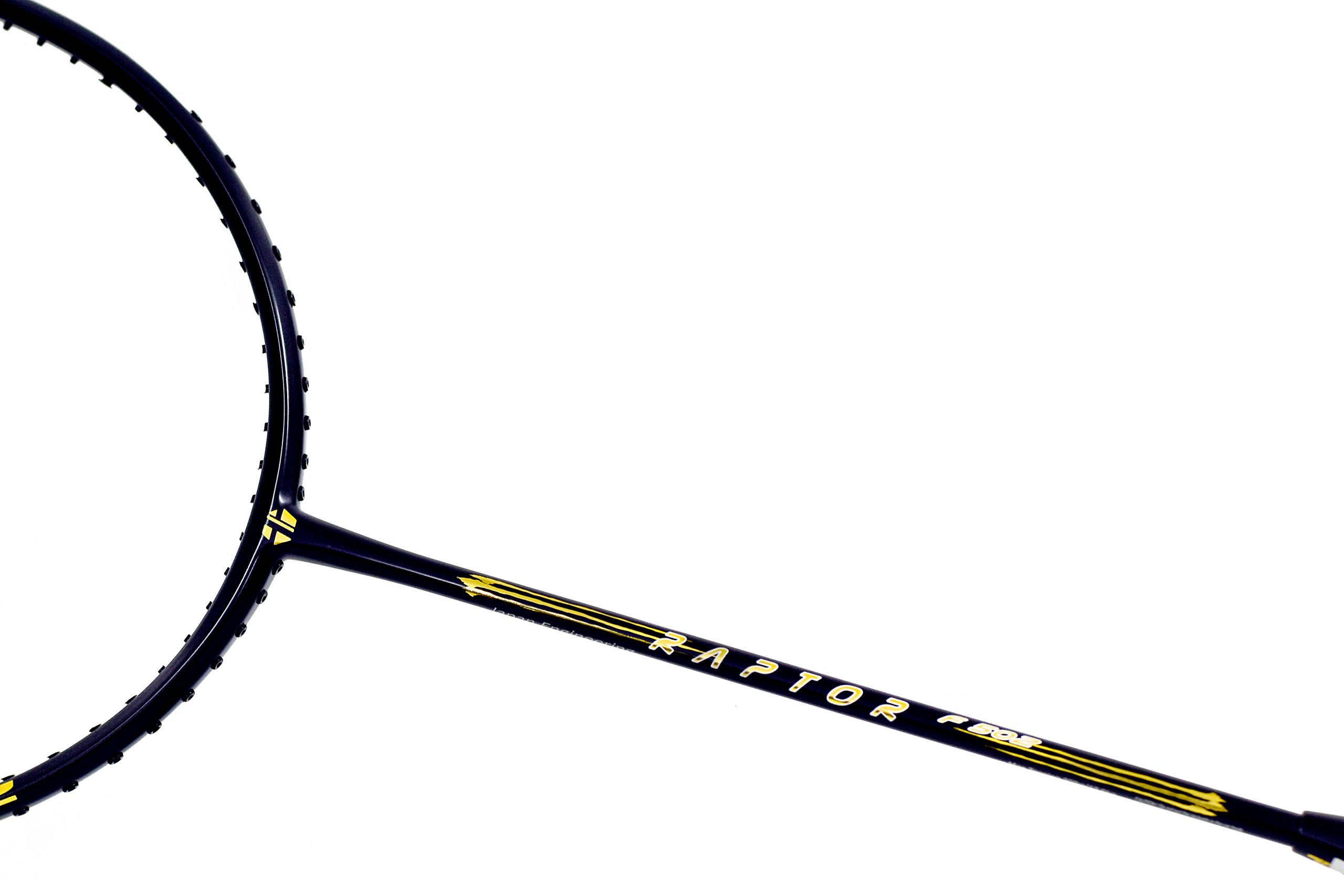 TOALSON BADMINTON RACQUET RAPTOR F502 BLACK/GOLD – Trang Sports