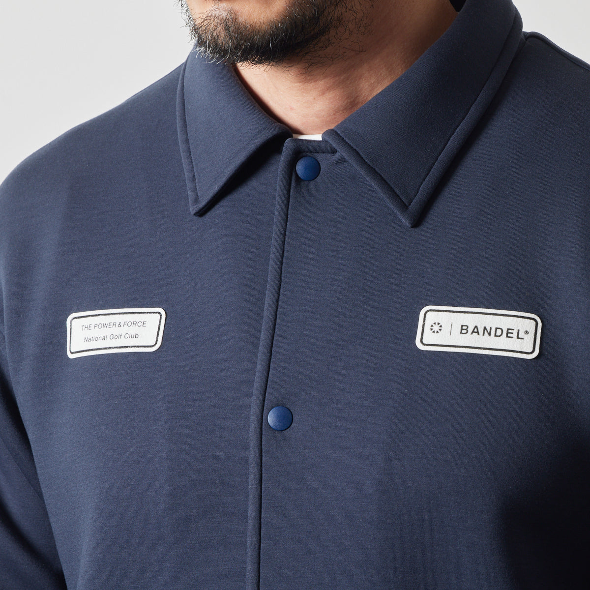 BANDEL GOLF バンデル ゴルフ | コーチジャケット メンズ ネイビー