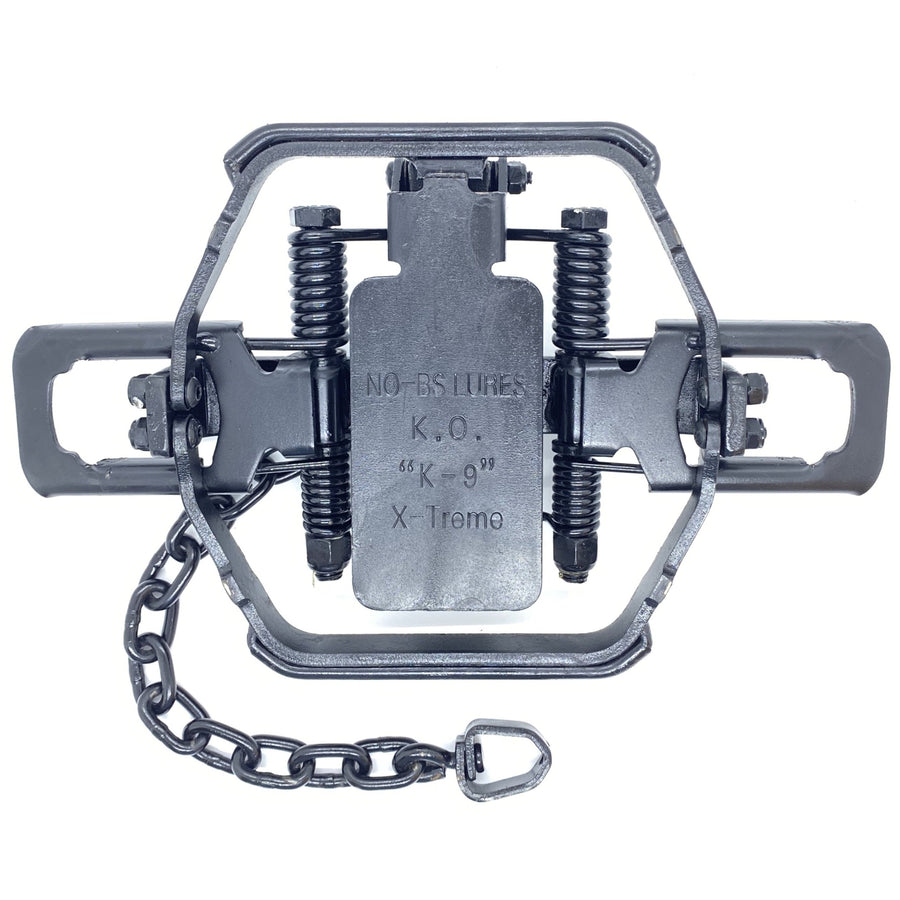 NO-BS K9 Extreme Trap - 4 Coil Offset Jaw – TrapShed Supply Co.