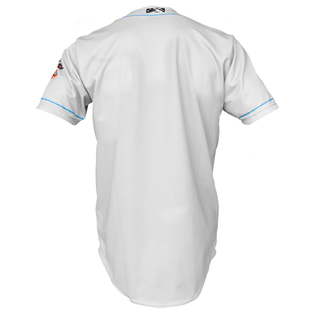 Rocket City Trash Pandas Rawlings Replica Youth Away Jersey