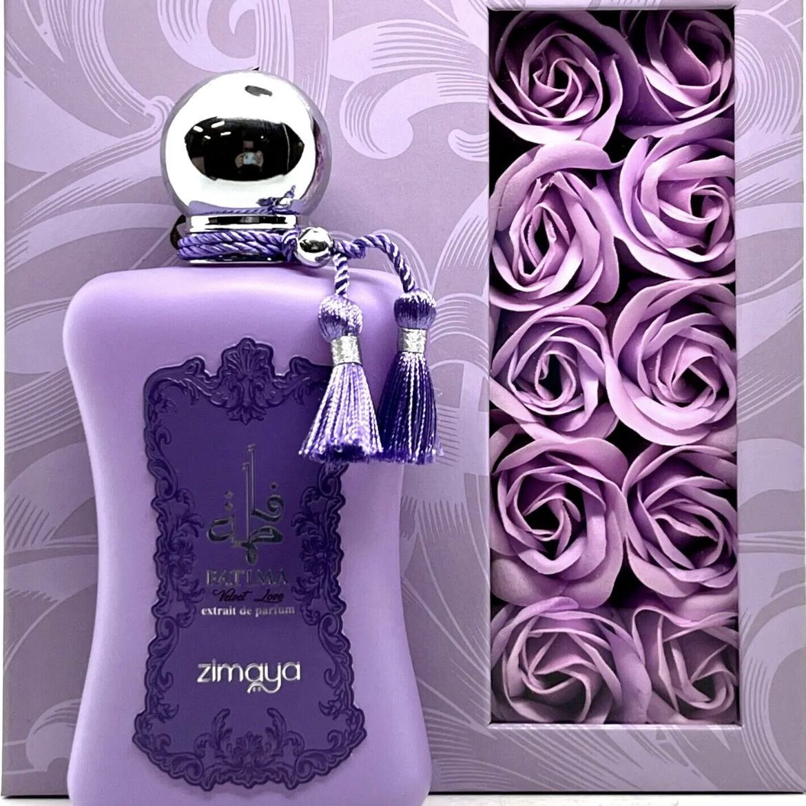 Fatima Velvet Love Extrai De Parfum By Zimaya 100ml 3.4 FL OZ by