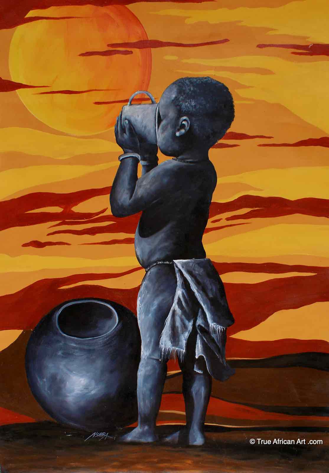 African Artwork from Ghana, by Daniel 