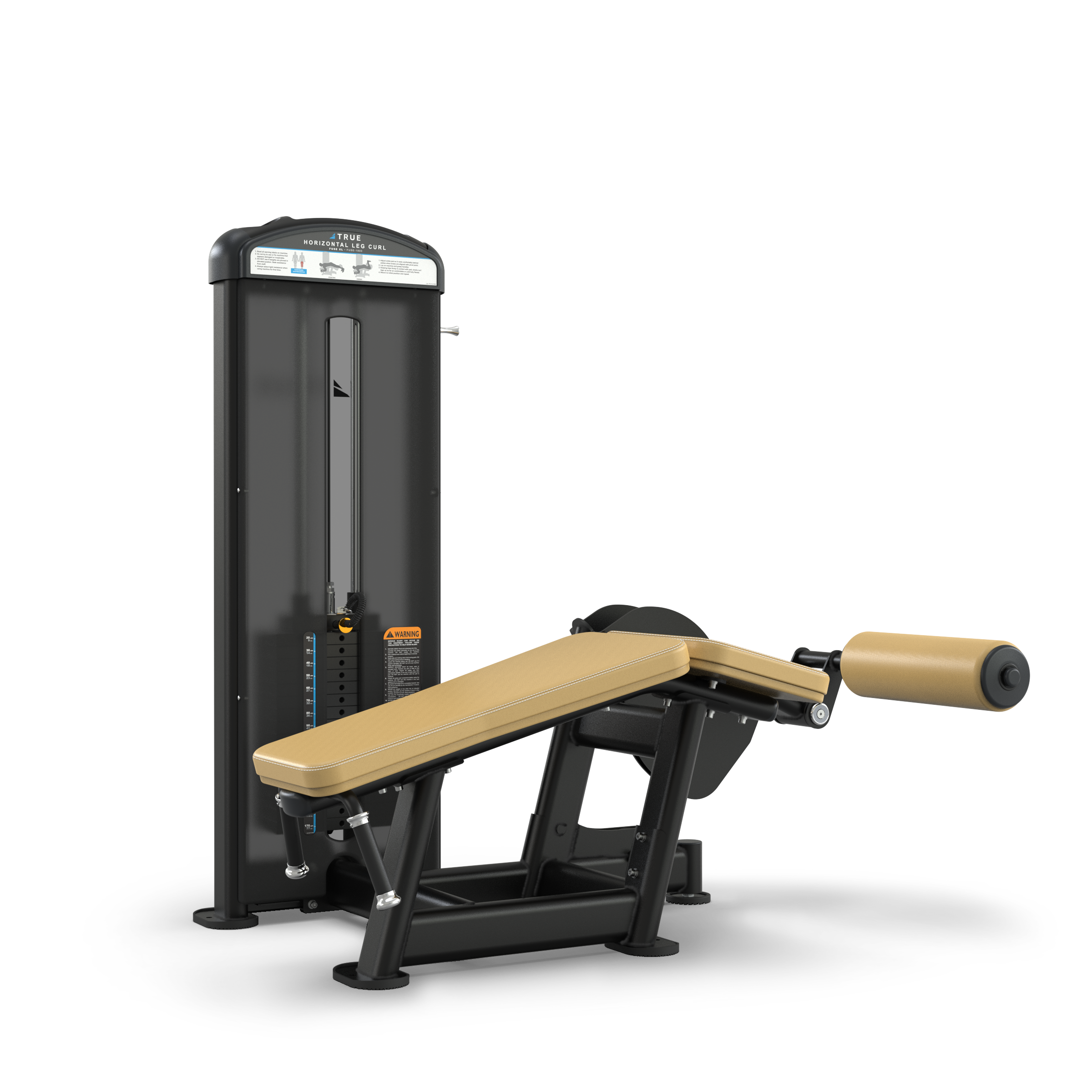 FUSE-1800 ホリゾンタル・レッグカール・マシン -TRUE フィットネス