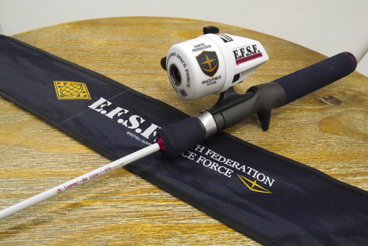 スピンキャストリール 機動戦士ガンダム | 釣り具のTRY-ANGLE