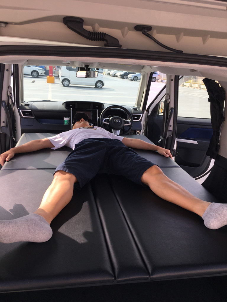 ルーミー車中泊用ベッドキット【ベスト・ベッド・キット】