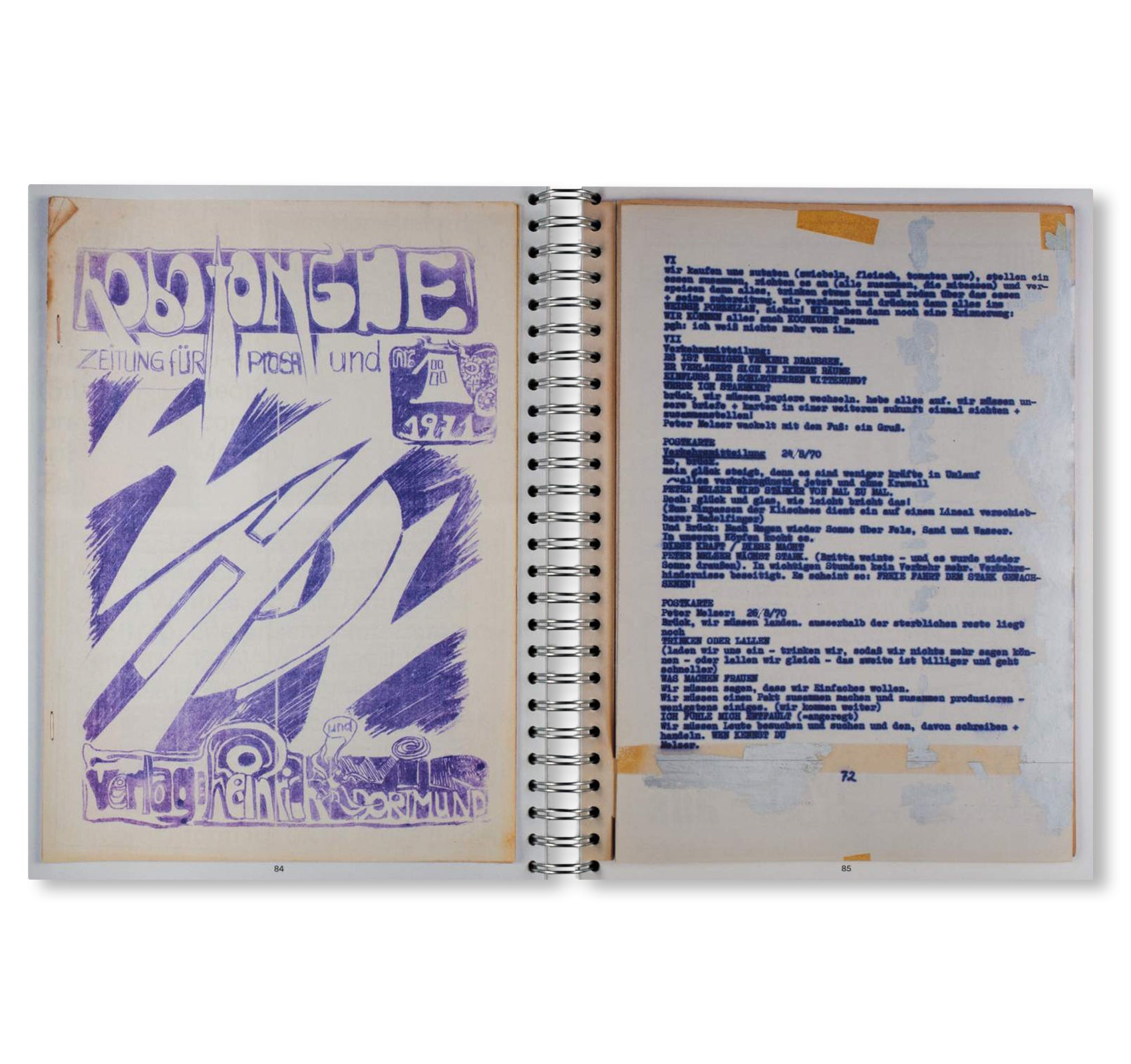 UNDER THE RADAR - UNDERGROUND ZINES AND SELF-PUBLICATIONS 1965