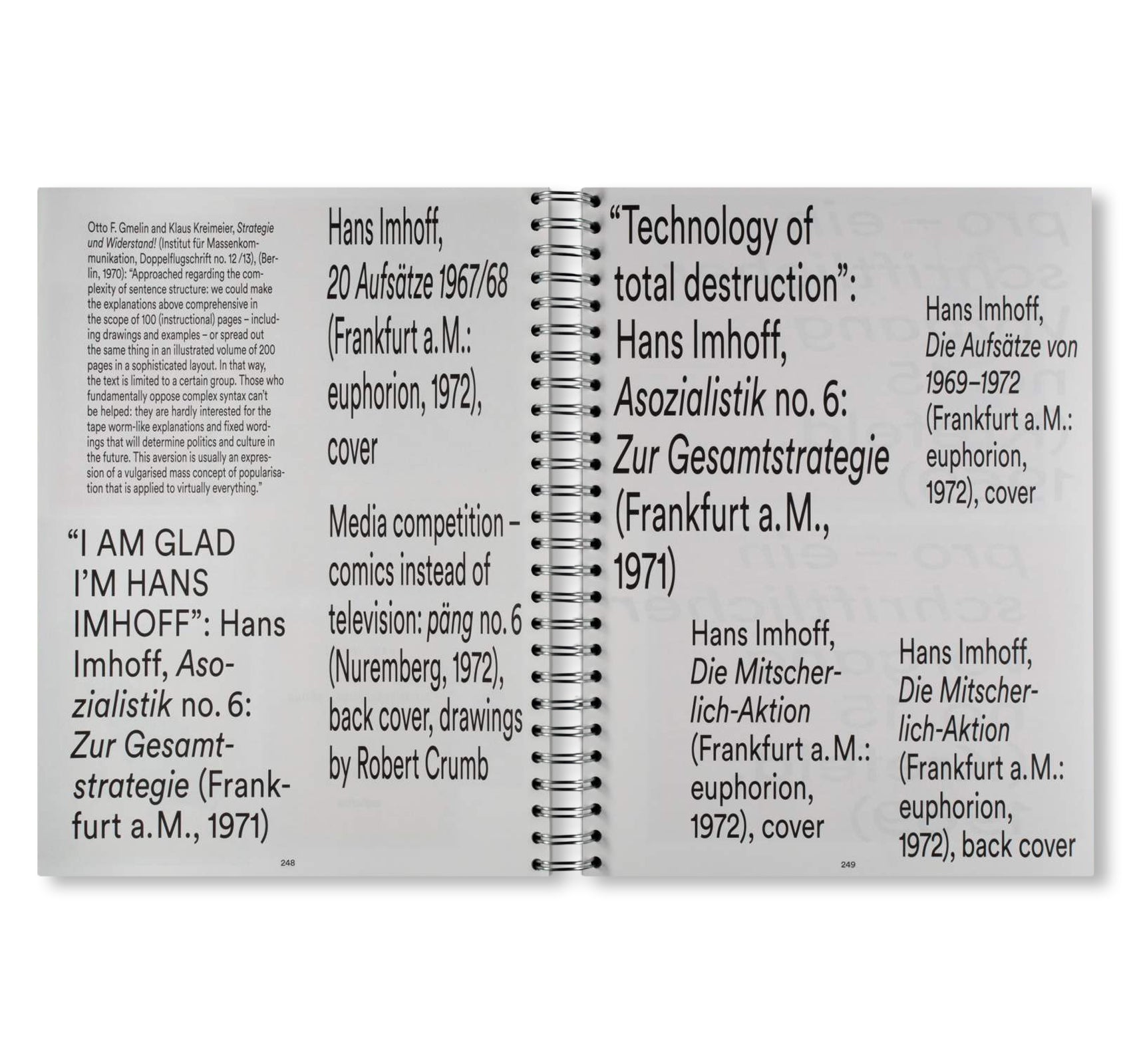 UNDER THE RADAR - UNDERGROUND ZINES AND SELF-PUBLICATIONS 1965