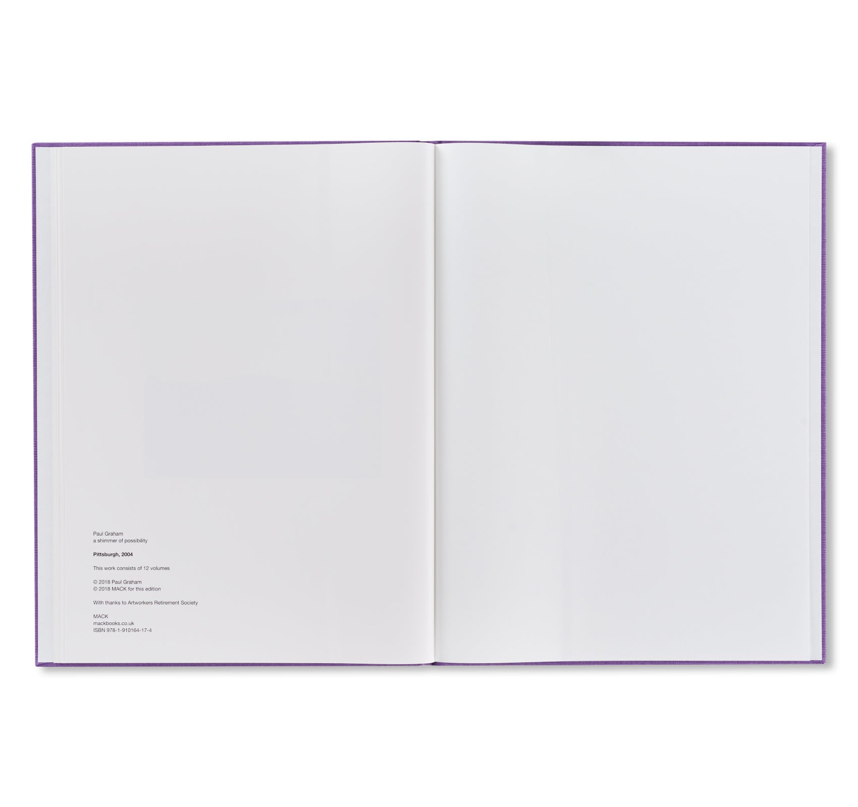 A SHIMMER OF POSSIBILITY by Paul Graham [SIGNED] – twelvebooks