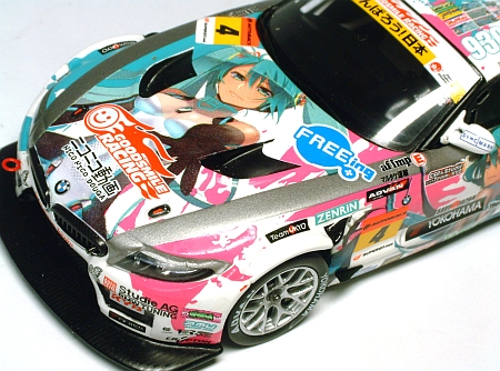 Hatsune Miku GoodSmile BMW Z4 SuperGT 2011 | ミニカー散財とほほ日記