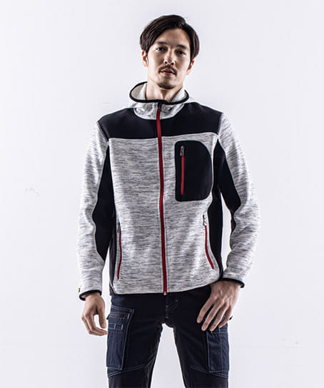 全8色】ブラックラダー ニットジャケット(ニット・男女兼用) 8219-2117