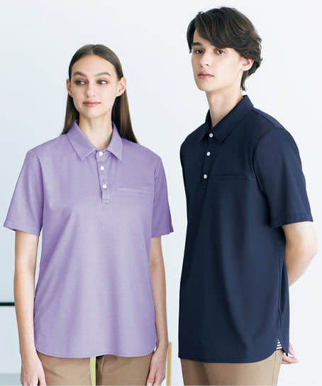 全4色】FIKA半袖ポロシャツ（吸汗速乾・ストレッチ・高通気・男女兼用