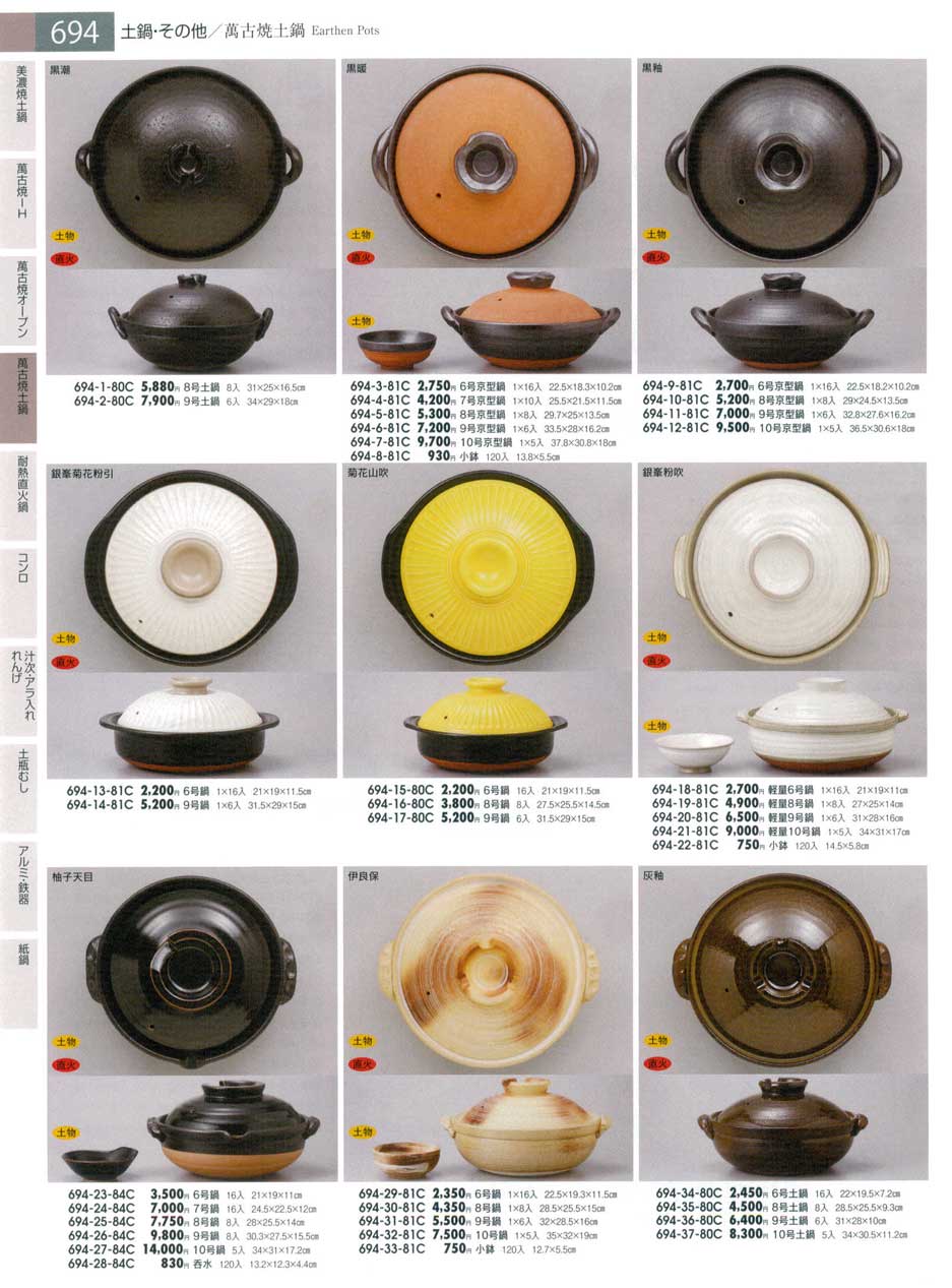 食器 萬古焼土鍋みやびの器13－694ページ
