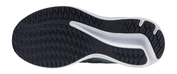 Enerzy Rider Jr Çocuk Koşu Ayakkabısı Siyah / Mavi - Mizuno Türkiye
