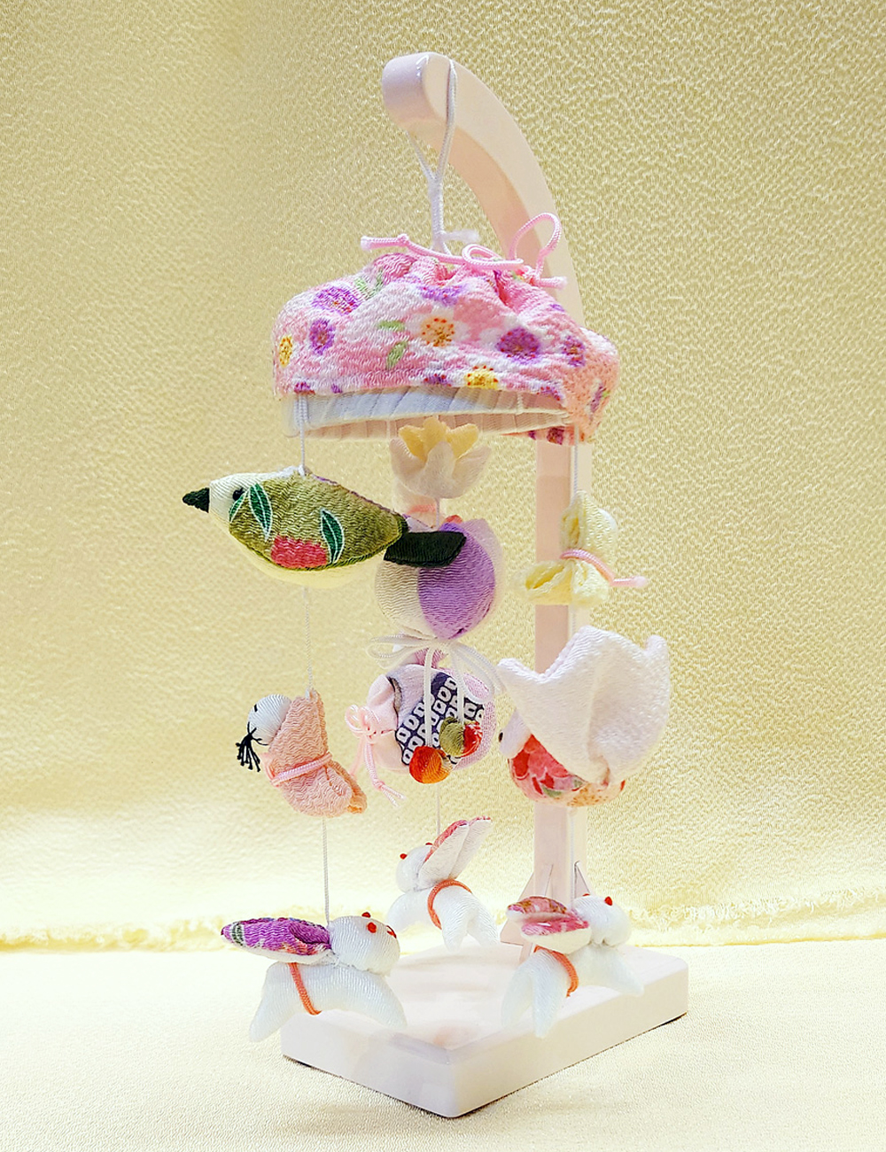 極美品 ハンドメイドひでばあちゃん作の縁起物のつるし雛 No.5 極美品