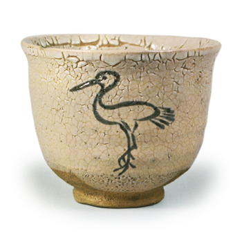 御本立鶴写茶碗 | 鶴田 純久の章 お話