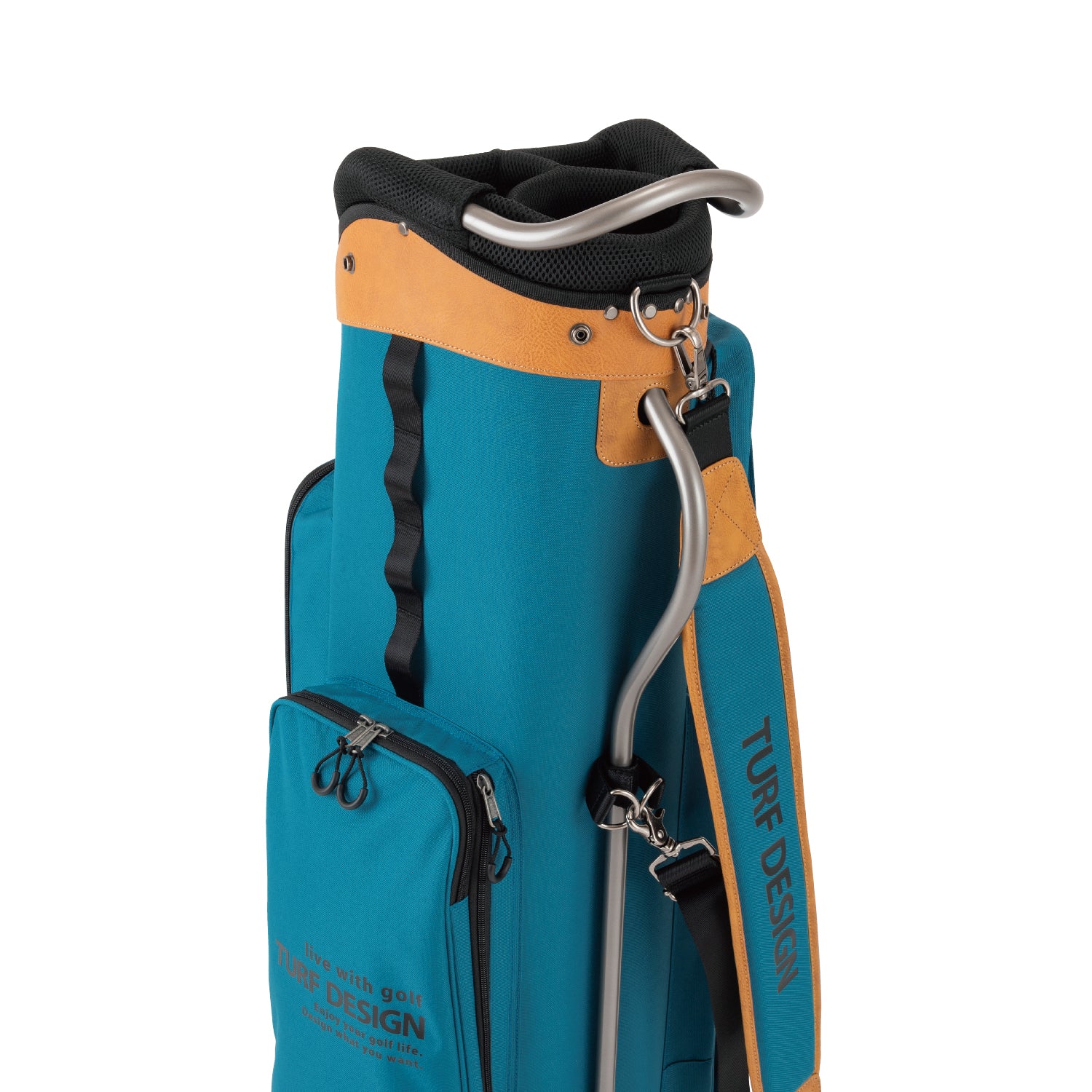 キャディバッグ TDCB-BE70 ブルー – TURF DESIGN公式ページ