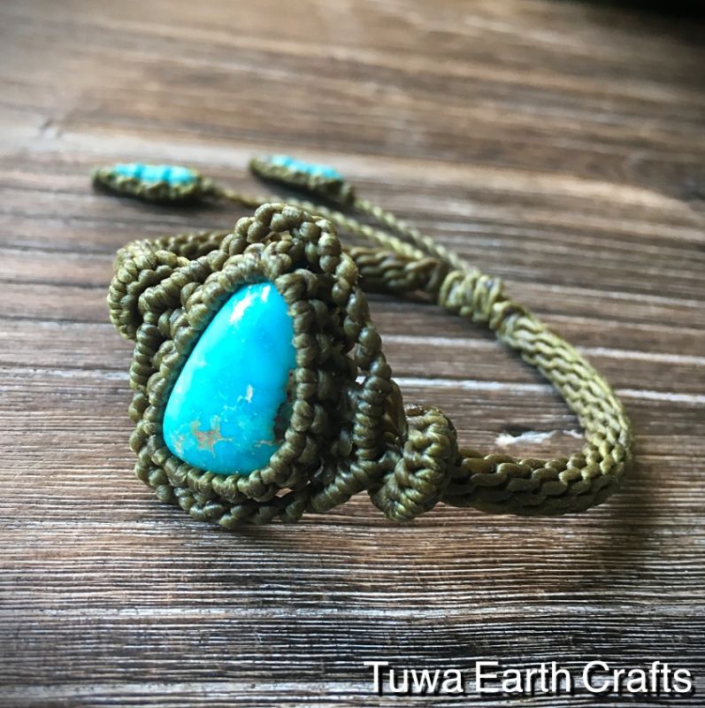 旅のお守り・護身】1点物☆高品質ターコイズ ブレスレット☆トルコ石