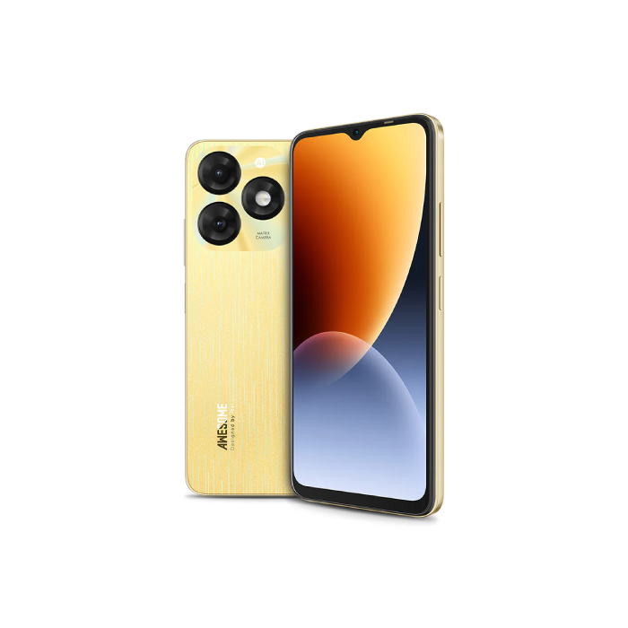 Itel A70 128GB (4GB+8GB) 12GB RAM Dual SIM - Brilliant Gold
