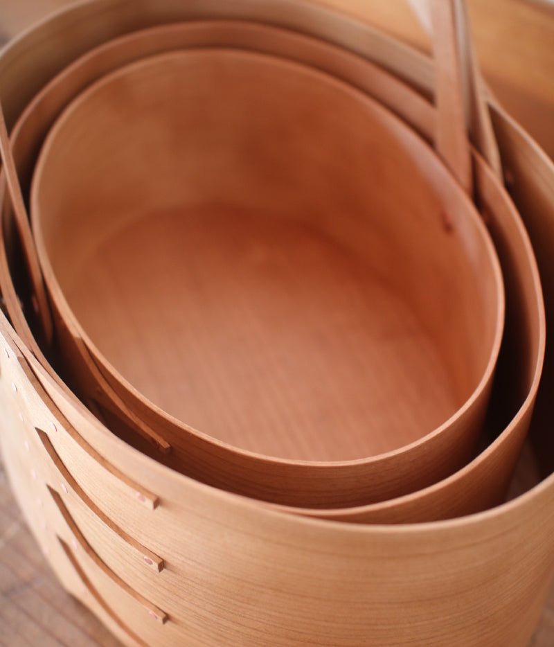 IFUJI Shaker Oval Box Cherry Wood #5 Made in Japan – UGUiSU STORE