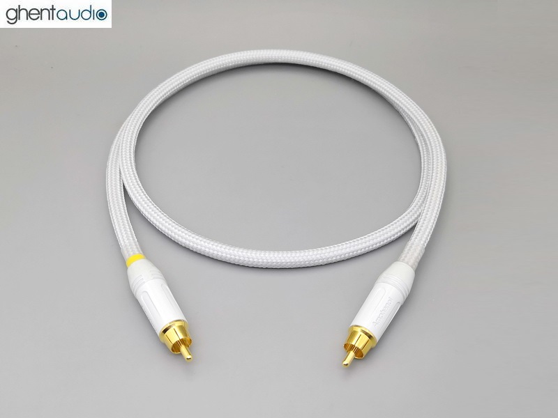 A21 --- Mogami 2534 & Amphenol ACPR colored RCA Cable (1pc)