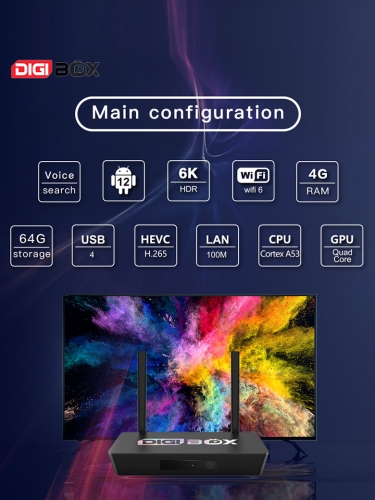 DIGIBox D3 Plus - DIGI テレビボックス の 2024 年最新フラッグシップ