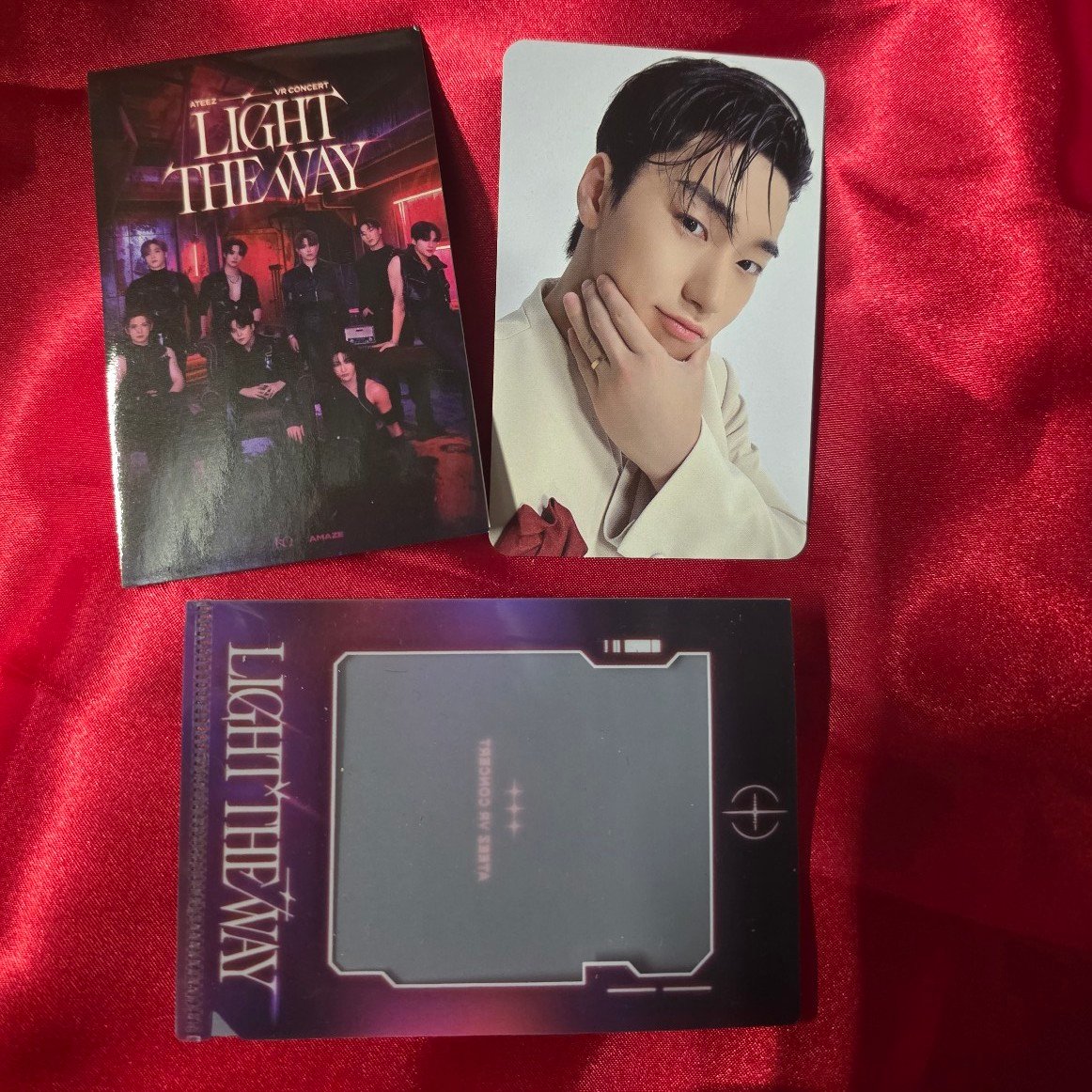 San Ateez Light The Way VR Concert Photo card | Mercari