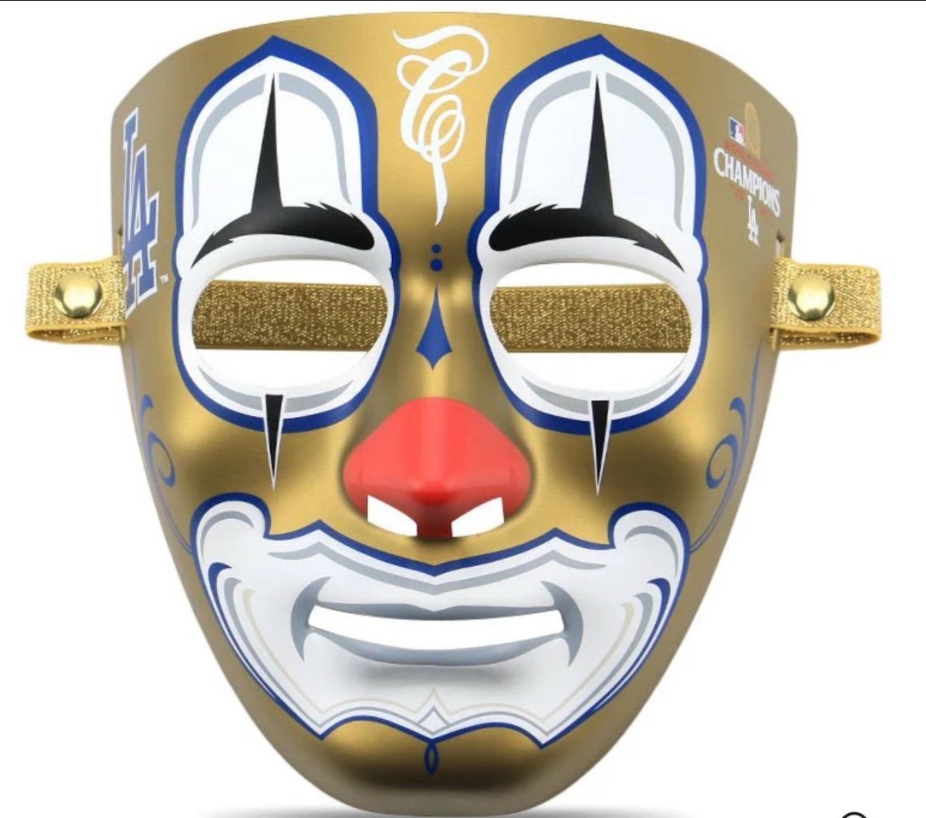 MISTER CARTOON CLOWN MASK STADIUM EDITION - LA DODGERS WORLD