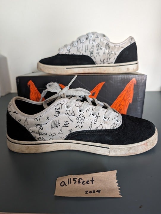 Size 8.5 VANS Av Era NECKFACE Black White | Mercari