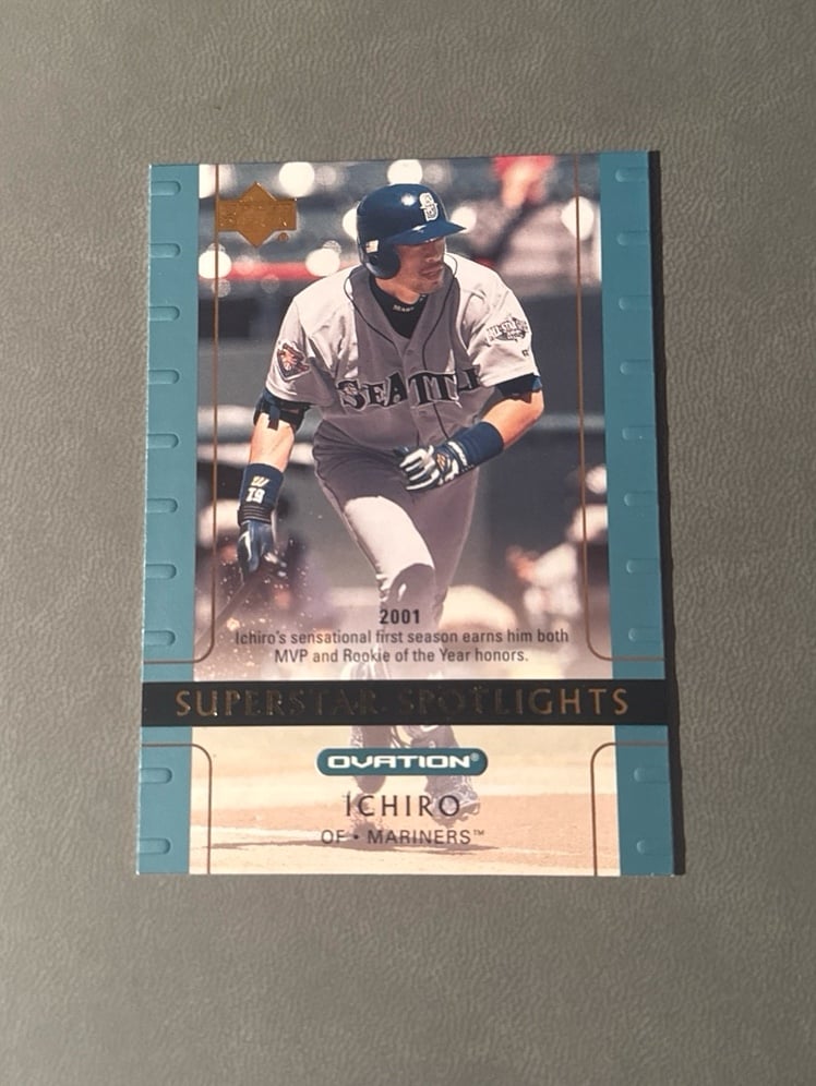 イチロー【BGS8.5】2000 UPPER DECK OVATION 41 Lot Detail - 2000