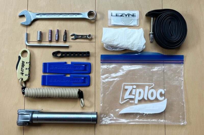 ピスト（シングルスピード）におすすめの軽量な携帯工具セットを紹介