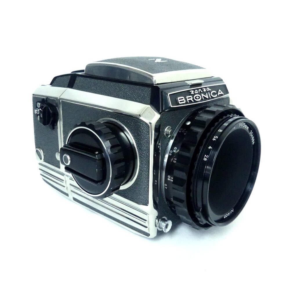 ZENZA BRONICA ゼンザブロニカ S2 + NIKKOR-P・C F2.8 75mm フィルム