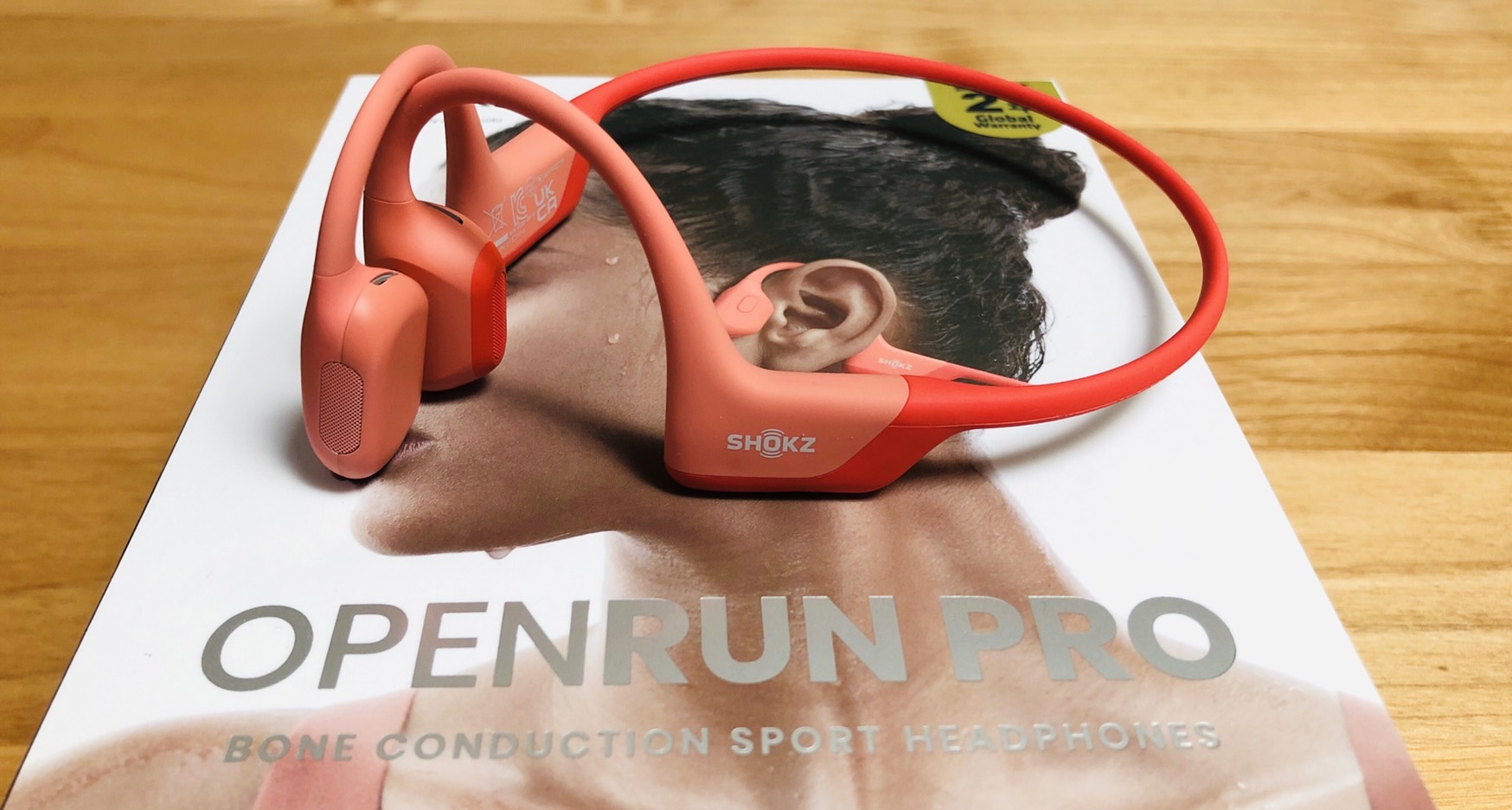 SHOKS【OpenRun Pro】レビュー。低音が強化されたハイエンドモデル骨