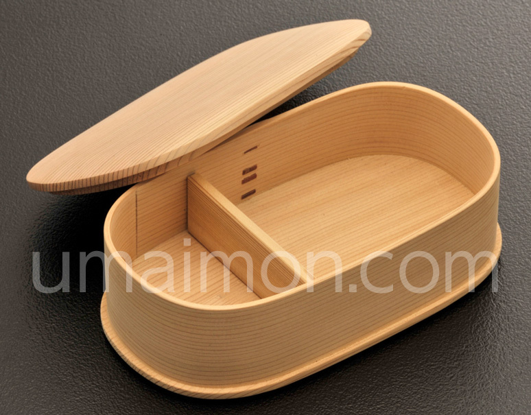 大館曲げわっぱ 【樹齢150年以上の天然杉使用 手の平弁当】 ＊白木