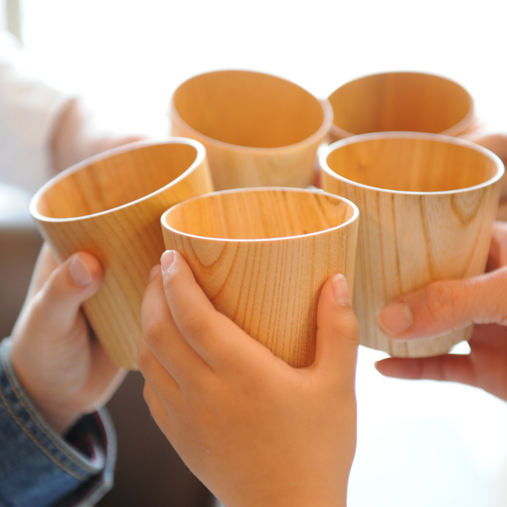 Wooden Cup by Shirasagi – Umami Square