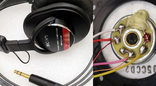 SONY MDR-CD900STヘッドホン改造 「セパレート配線」 更新情報