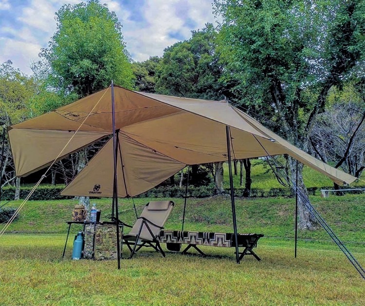 レビュー】OneTigrisのパップテント「ROC SHIELD TC」はソロ・デュオ