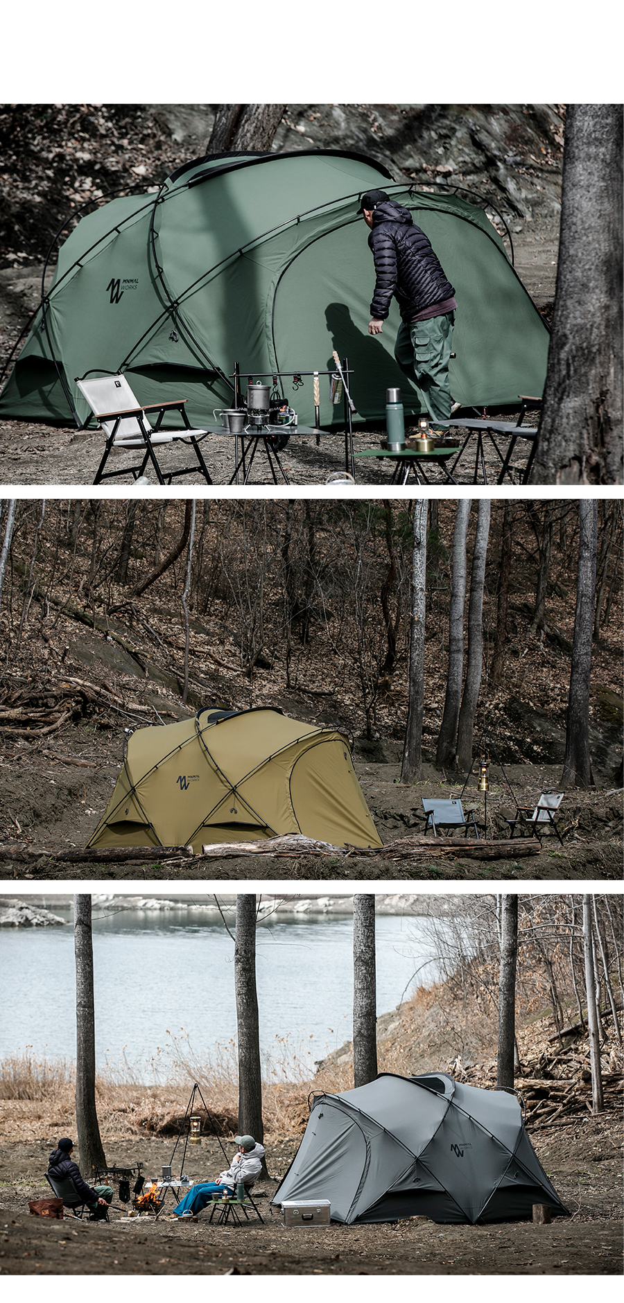 MINIMAL WORKS （ミニマルワークス） SHELTER GH(HERITAGE) CHARCOAL