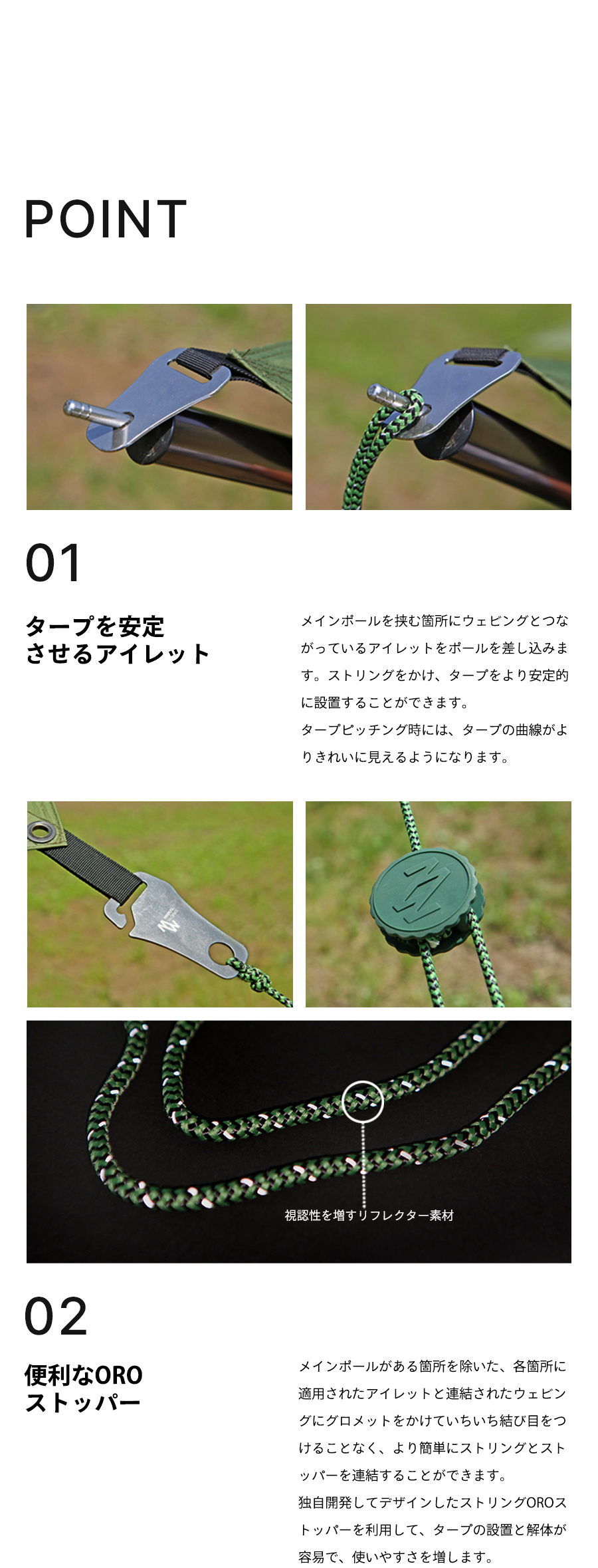 MINIMAL WORKS (ミニマルワークス) BLUEHOLE OCTA TARP ブルーホール