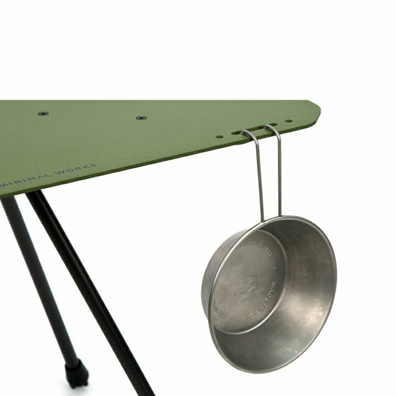 MINIMAL WORKS (ミニマルワークス) EGO TABLE MATTE エゴテーブル