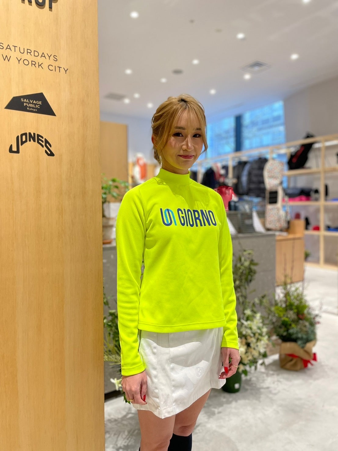 ゴルフウェア レディース 長袖モックシャツ – Un Giorno online