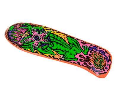 Santa Cruz x Stranger Things Grabke Max Melting Clock 9.7