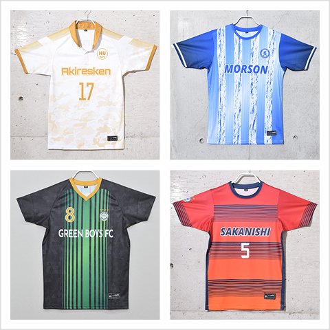 サッカーユニフォーム・フットサルユニフォームのチームオーダー UNIO