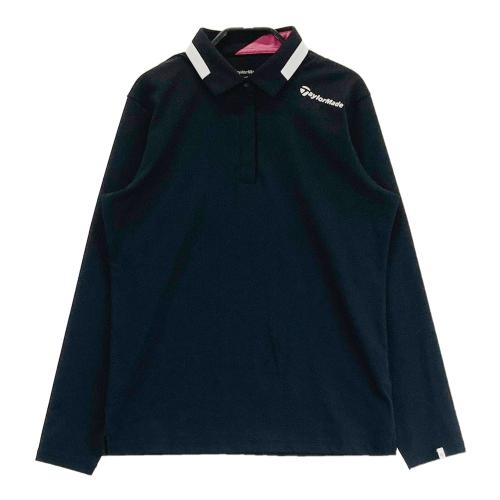 TAYLOR MADE テーラーメイド 長袖ハーフジップTシャツ ブラック系