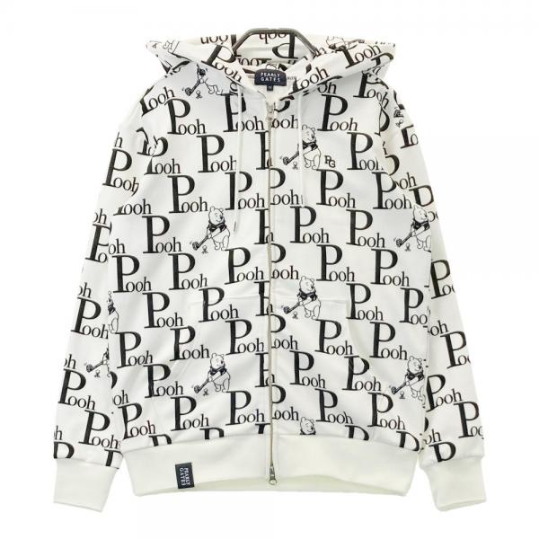 PEARLY GATES パーリーゲイツ ×ディズニー100周年 裏起毛 長袖 ジップ