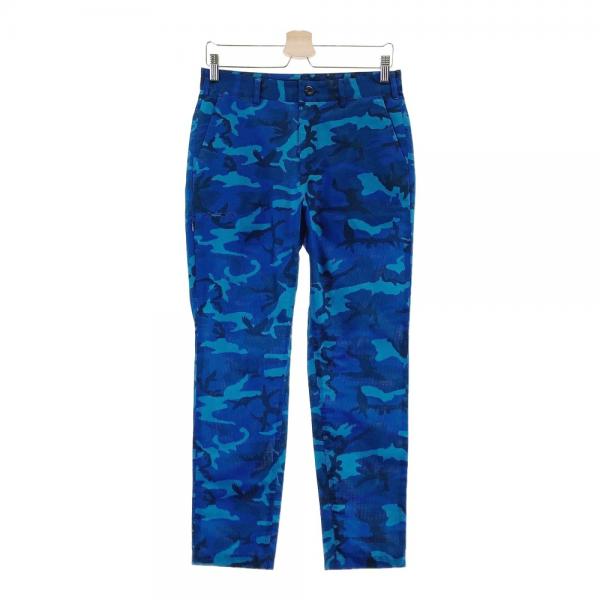 BEAMS GOLF ビームスゴルフ パンツ カモフラ 迷彩柄 ブルー系 サイズ
