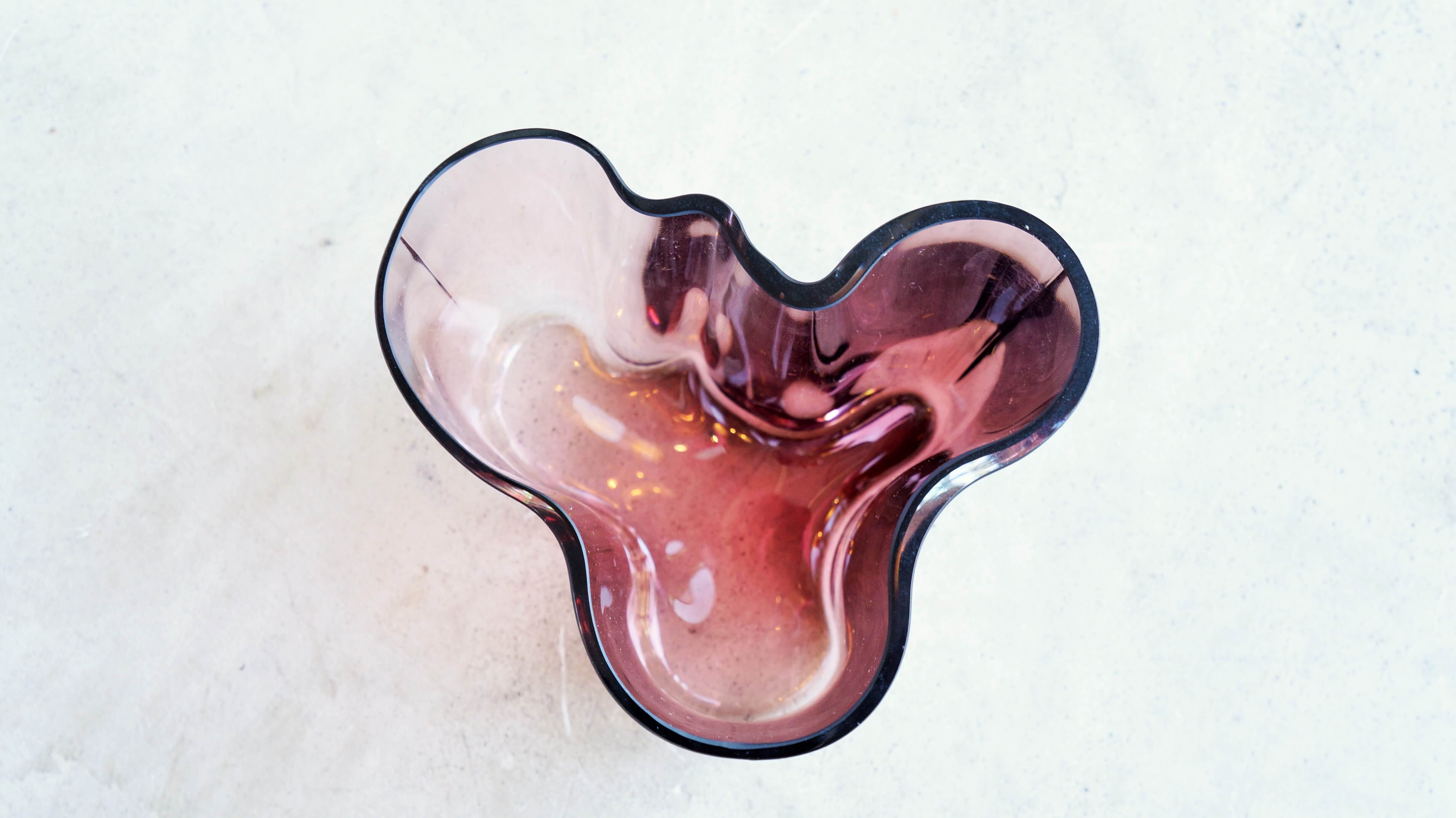 iittala Alvar Aalto Collection Vase 95mm purple/イッタラ アルヴァ