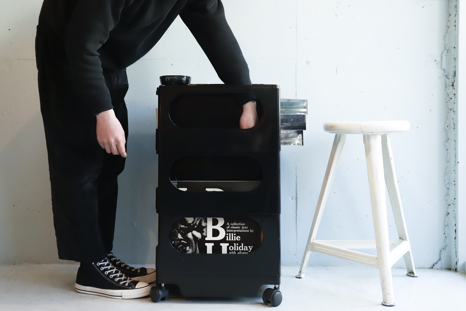 ビーライン ボビーワゴン ジョエ・コロンボ ブラック 3段/B-LINE Boby