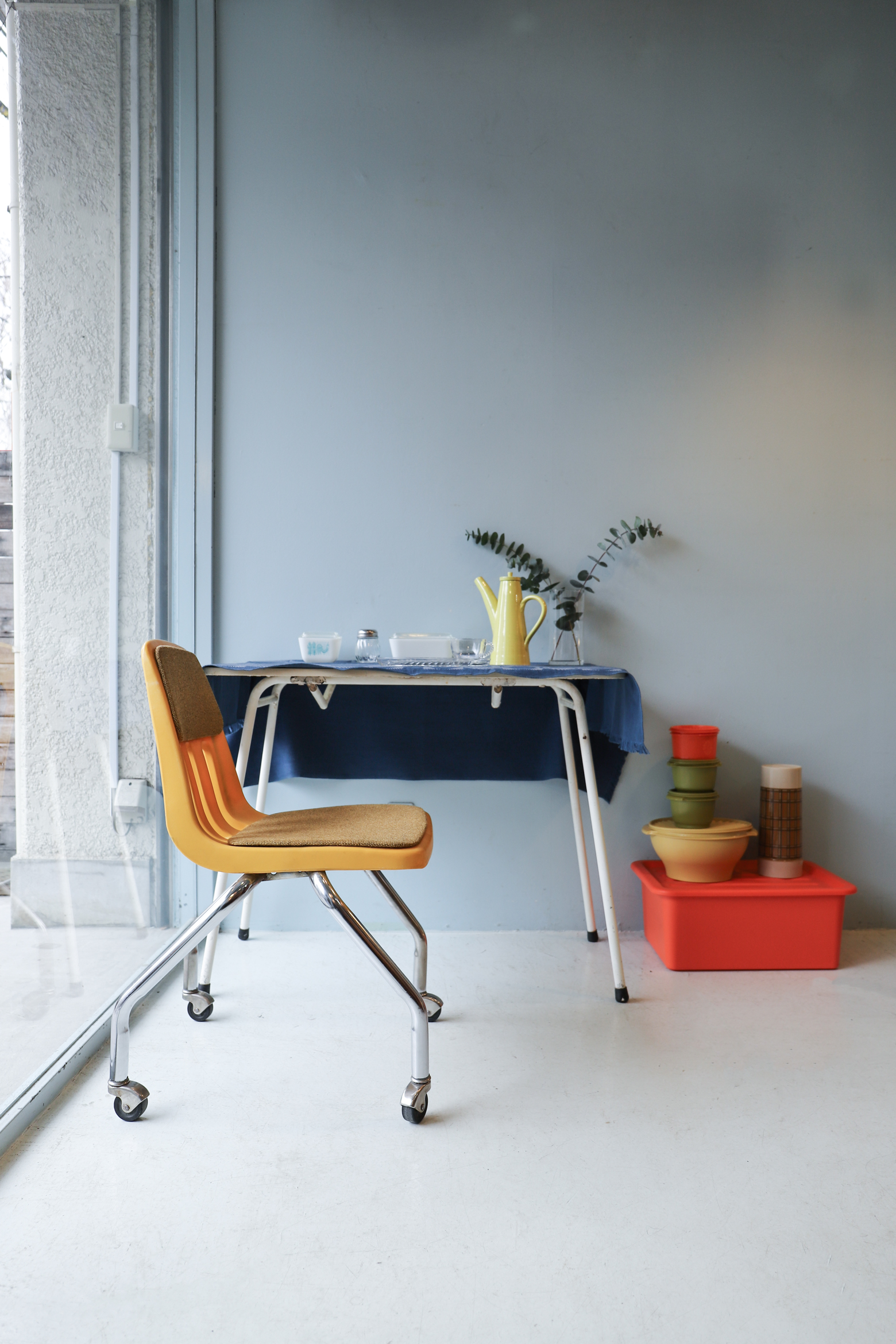 ヴァルコ ヴィンテージ キャスターチェア アメリカ/ VIRCO US Vintage