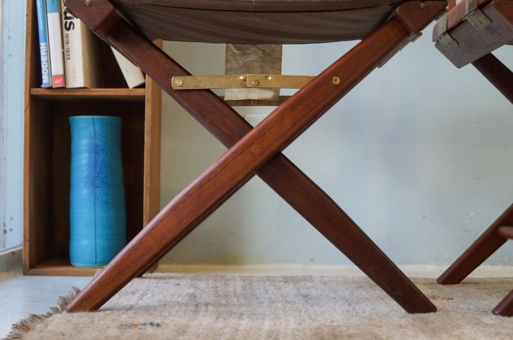 USA米国製アンティークディレクターズチェア 折りたたみ式