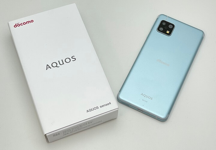 AQUOS sense4（ドコモ版SH-41A）実機レビュー、使い方 – コスパ◎な